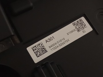 KIA EV6 PŘÍSTROJOVÁ DESKA BUDÍK DISPLEJ EVROPA 94003-CV010