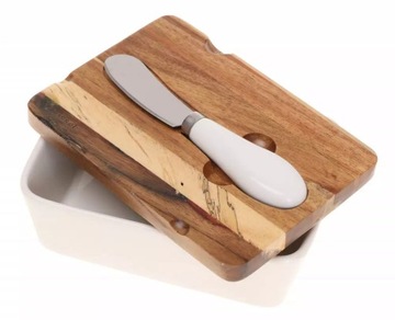 Фарфоровая МАСЛЕНКА 93556 Емкость для МАСЛА