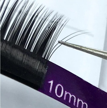 Ресницы Nagaraku Mink C 0,05 9 мм 16 полосок черные