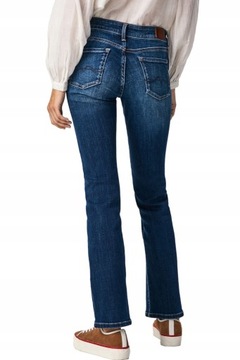 Pepe Jeans NH4 gdk spodnie jeans niski stan BOOTCUT kieszenie 27/32