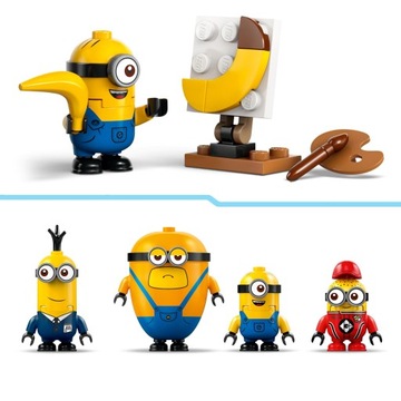 LEGO Minions Миньоны и тележка с бананами 75580