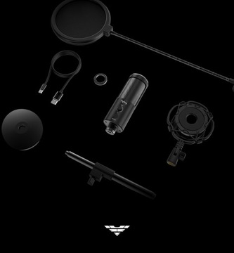 Микрофон для потоковой передачи компьютерных игр + ПОДСТАВКА