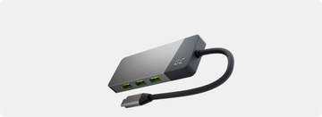 Адаптер HUB USB-C GC Connect 7-в-1 для MacBook M1 M2 USB 3.1 HDMI