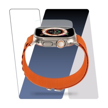 2x закаленное стекло для APPLE WATCH ULTRA 1 / 2 / 3 49MM WITH MOUNTING FRAME
