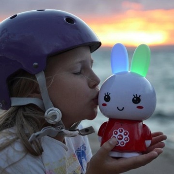 Króliczek Alilo Honey Bunny G6 CZERWONY