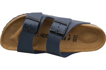 Klapki Damskie Birkenstock 0051753 ARIZONA BF Granatowe 39