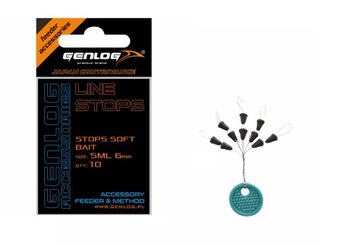 STOPERY GUMOWE PIRAMIDALNE GENLOG 6mm