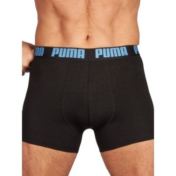 PUMA BOKSERKI MĘSKIE BASIC BOXER 2 PAK CZARNE 906823 71 r.S