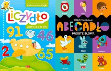 ABECADŁO Proste słowa LICZYDŁO od 1 do 100 OKAZJA