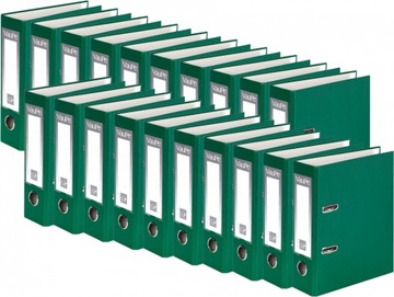 Segregator A5 75mm zielony VauPe FCK do 500 kartek biurowy na dokumenty x20