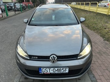 Volkswagen Golf VII GTD Variant 4 184KM 2015 Volkswagen Golf VII GTD 2,0TDI-184KM Zarejestrowany, Panorama, Hak, Navi..., zdjęcie 4
