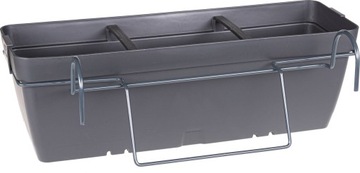 Donica balkonowa balustradowa zabezpieczenie 50cm