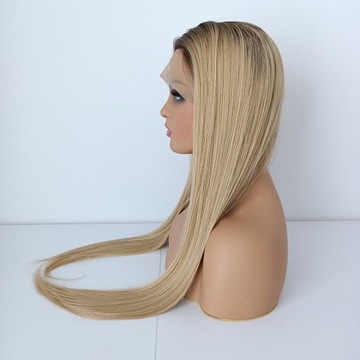 Парик LACE FRONT Блондин 40/55/80см + шапочка БЕСПЛАТНО