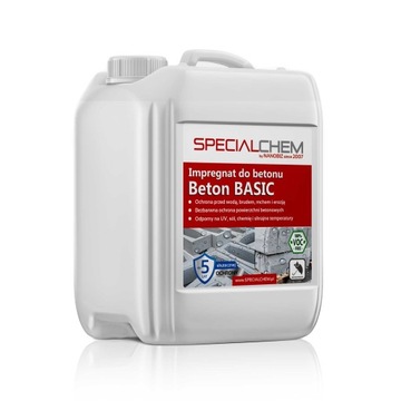 Hydrofobowy impregnat do betonu SPECIALCHEM 5L