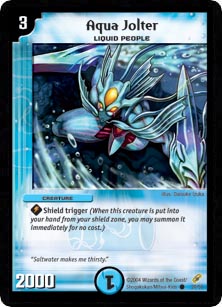 *DM-04 DUEL MASTERS - AQUA JOLTER - !!!