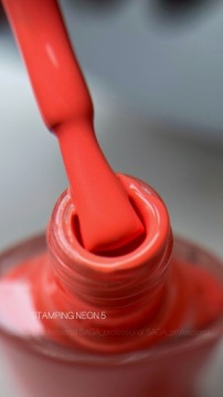 SAGA Professional Lakier do stempli Stamping Neon 5, 8 ml