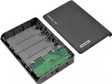 Чехол PowerBank 4x 18650 2xUSB USB C СКЛАДНОЙ