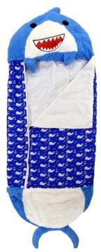 ДЕТСКИЙ СПАЛЬНЫЙ МЕШОК ПОДУШКА АКУЛА ПОСТАЛЬНОЕ ПРИДАНИЕ