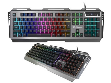 Klawiatura Genesis Rhod 420 RGB graczy gamingowa