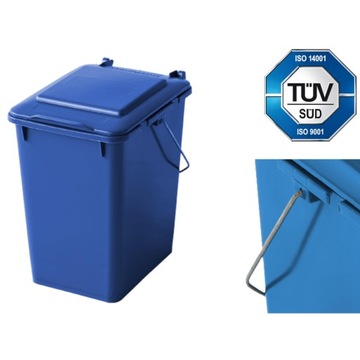 Kosz Pojemnik Na Śmieci Papier 10L Do Segregacji