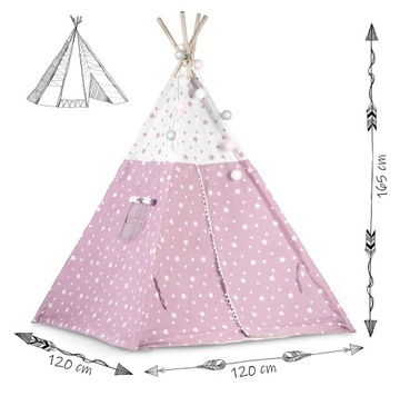 Палатка TIPI детская TEEPE Подушки-гирлянды