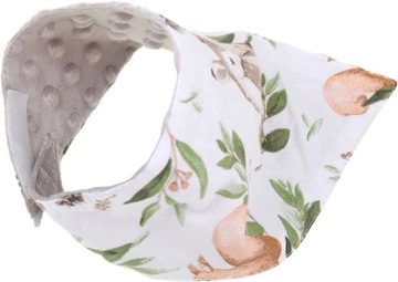 BABYMAM SOFT BIB, МИНКИ-ШАРФ НА ЛИПУЧКЕ 2-в-1