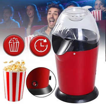 MASZYNA POPCORN ELEKTRYCZNA POPCORN, 1200W POP CORN MACHINE POPCORN PREZENT