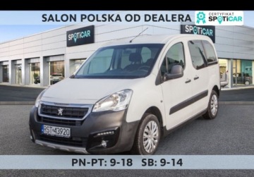 Peugeot Partner II Tepee Facelifting 2015 1.6 BlueHDi 100KM 2018