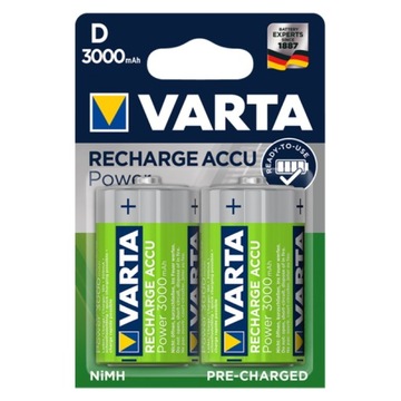 Akumulator VARTA R20 D HR20 3000mAh blister 2szt