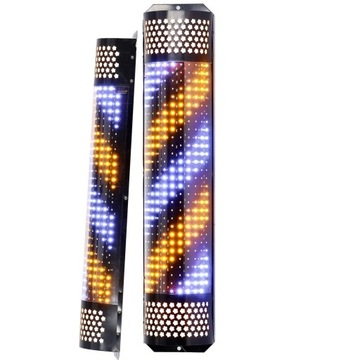 Plafon słupek lampa led barberska barberski barber znak reklama salon 90 cm