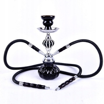 Double Hoses Hookah Shisha Pipe Set Nargile Chicha