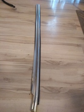 Mercedes C123 Listwa górna drzwi lewa chrom