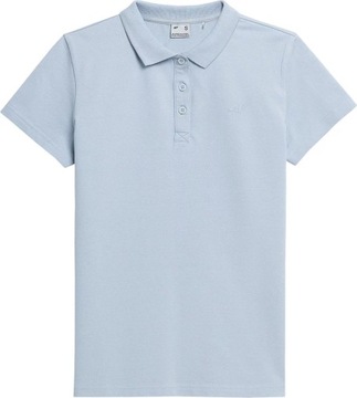 KOSZULKA DAMSKA POLO BAWEŁNIANA T-SHIRT 4F S