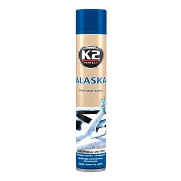 Odmrażacz do szyb Alaska 750ml Spray K608 k2