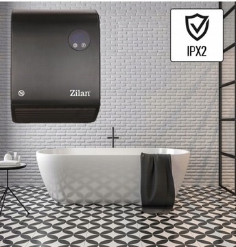 ВОЗДУШНАЯ ЗАВЕСА 2000ВТ ДЛЯ ДОМАШНЕЙ ВАННОЙ LED IP21+ДИСТАНЦИОННЫЙ