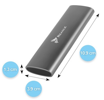 Корпус SSD NVME SATA PCIe M.2 USB-C 3.1 Карман для адаптера M2