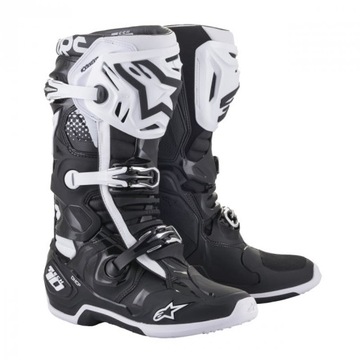 BUTY ALPINESTARS TECH 10 BLACK/WHITE 12