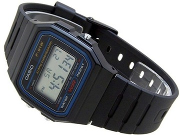 ZEGAREK CASIO F-91W-1YER ORYGINAŁ VINTAGE RETRO DIGITAL LED + BOX