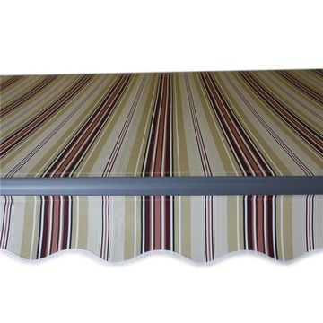 Markiza tarasowa ANTRACYT 400x300 Beż-Bordo STD
