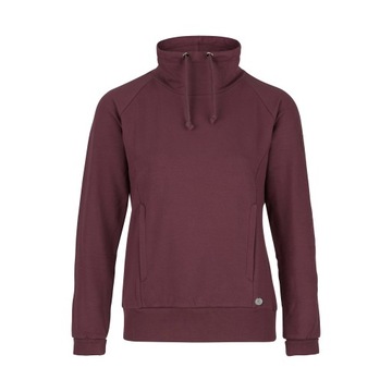 Толстовка с высоким воротником HORZE ELINOR бордовый 24H [R: 42]