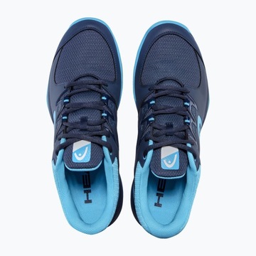 Buty do squasha HEAD Grid 3.5 dark blue/aqua 43 EU
