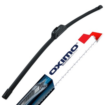 Wycieraczka na szybę OXIMO przód pióro 650mm 65cm płaska U spojler odwrotny