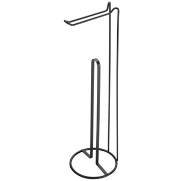 ПОДСТАВКА БУМАЖНЫЙ ПОЛОТЕНЕЦ ЧЕРНЫЙ БУМАЖНЫЙ СТИЛЬНЫЙ ЛОФТ ДЛЯ ВАННОЙ КОМНАТЫ