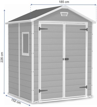 Садовый сарай для инструментов MANOR 6x5 Keter Curver