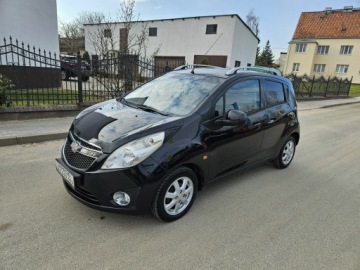 Chevrolet Spark II Hatchback 1.2L DOHC 81KM 2011 Chevrolet Spark Opłacony Zdrowy Zadbany