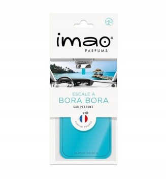 Scentway IMAO Bora Bora Karta zapachowa zapach zawieszka