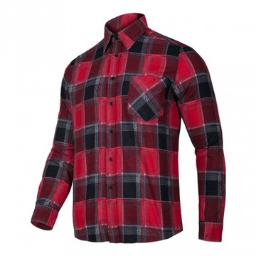 Koszula Flanelowa Czerwona 120G/M2 