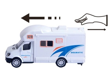 КАМЕРА, МЕТАЛЛИЧЕСКИЙ КЕМПИНГОВЫЙ АВТОМОБИЛЬ С ЦВЕТАМИ DRIVE