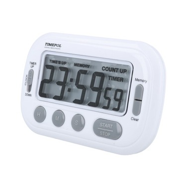 PERFECT TM89 TIMER WHITE таймер, секундомер, часы