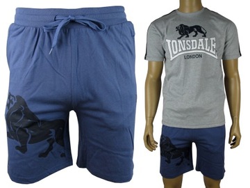 LONSDALE Krótkie Spodenki Szorty Męskie Dresowe